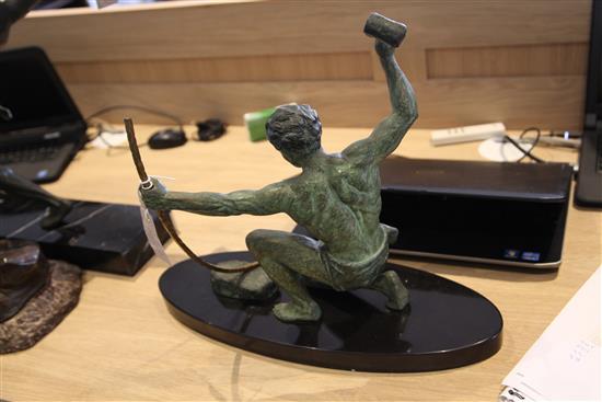Hervor. The Age of Bronze, H. 15.75in.